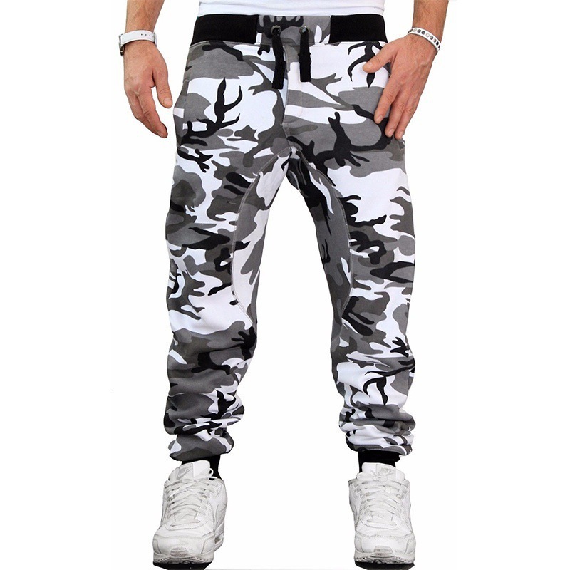 Camouflage Pants Men Hip Hop Casual Pants Loose Trousers Fashion Urban Mid Waist Pants - Image 6
