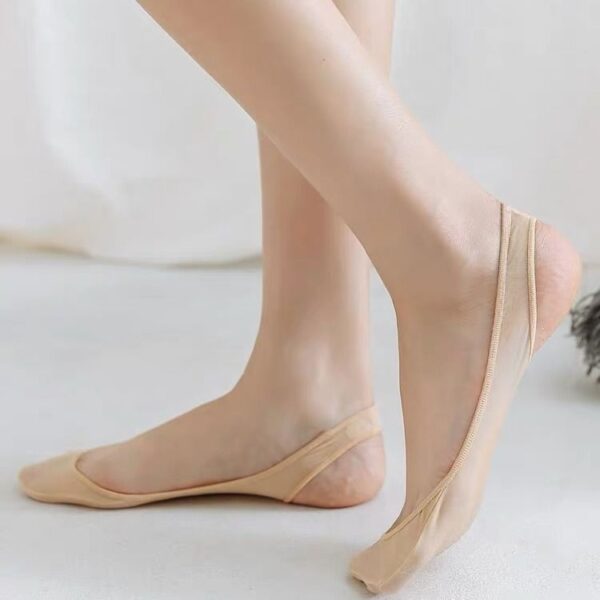 Half-foot Halter Ice Silk Boat Socks New