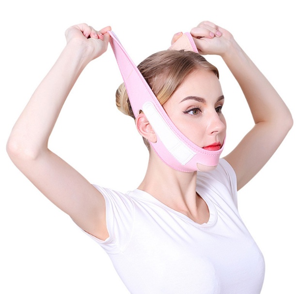 Face Slim V-Line Lift Up Mask Cheek Chin Neck Slimming Thin Belt Strap Beauty Delicate Facial Thin Face Mask Slimming Bandage - Image 3