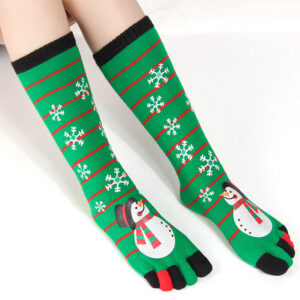 Middle tube split toe socks