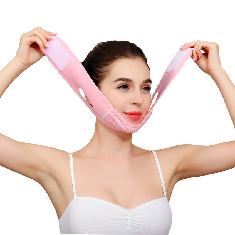 Face Slim V-Line Lift Up Mask Cheek Chin Neck Slimming Thin Belt Strap Beauty Delicate Facial Thin Face Mask Slimming Bandage - Image 4