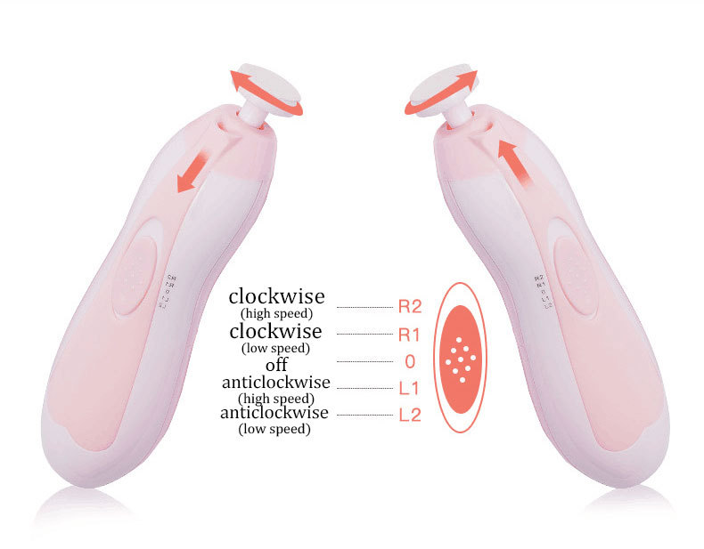 Anti-scratch Multifunctional Baby Electric Nail Polisher - Image 7