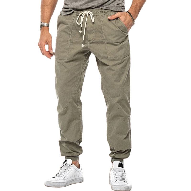 European And American Autumn And Winter Men's Casual Trend Loose Trousers - Image 5