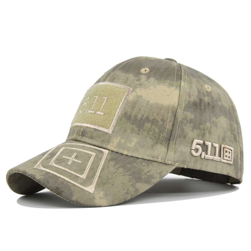 Camouflage Cap Unisex Adjustable Baseball Cap Men Women Outdoor Sun Hat - Image 8