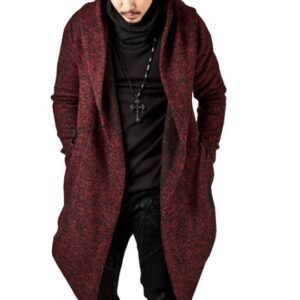 Men's Irregular Trench Coat T-shirt