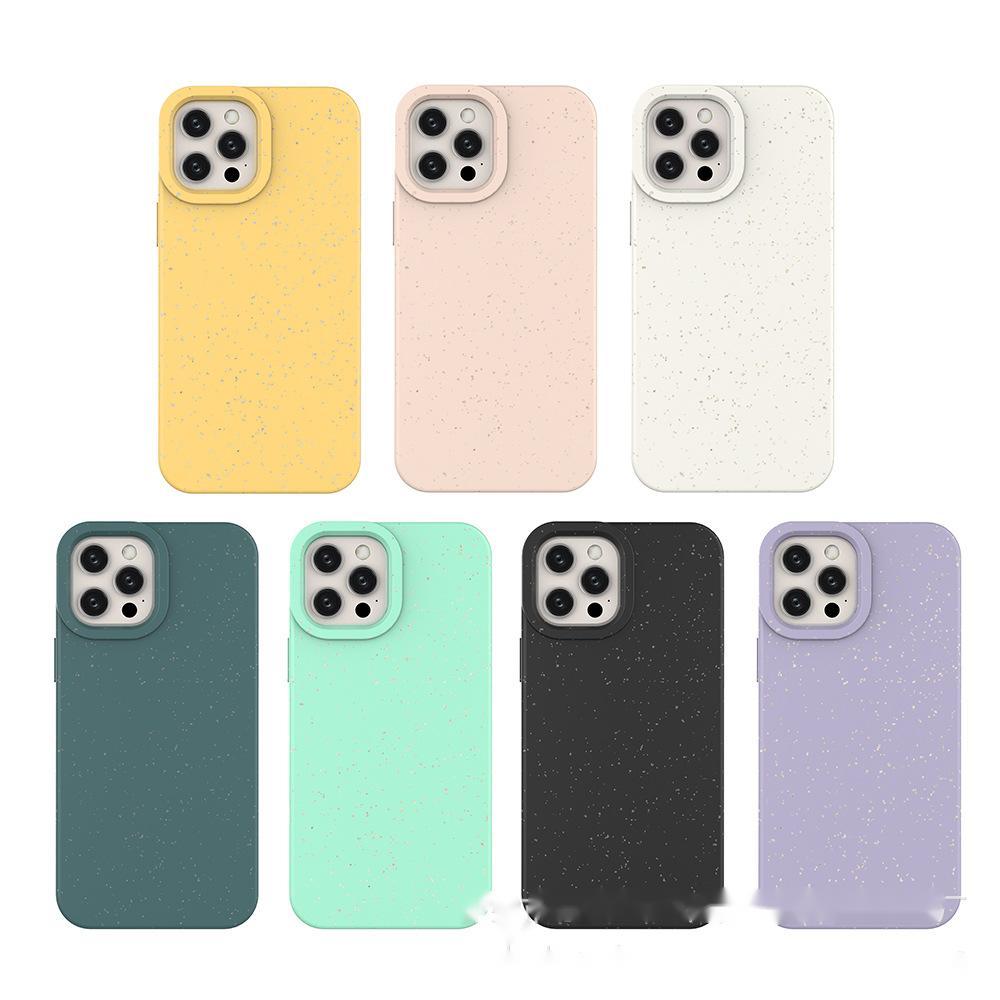 Wheat Straw PLA Environmentally Friendly Fully Degradable Mobile Phone Case - Image 4