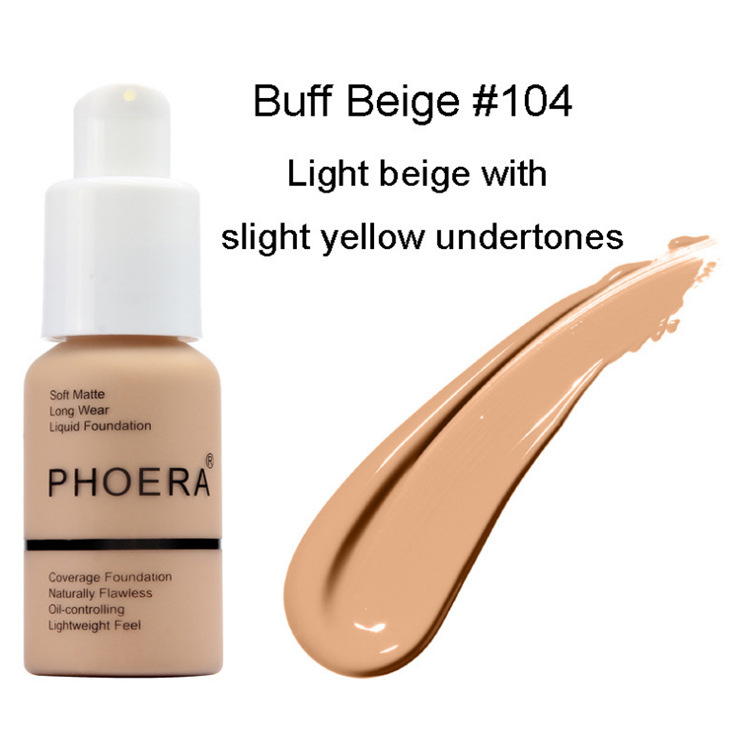 Explosive Press Type Oil Control Natural Color Matte Concealer Foundation Cream - Image 5