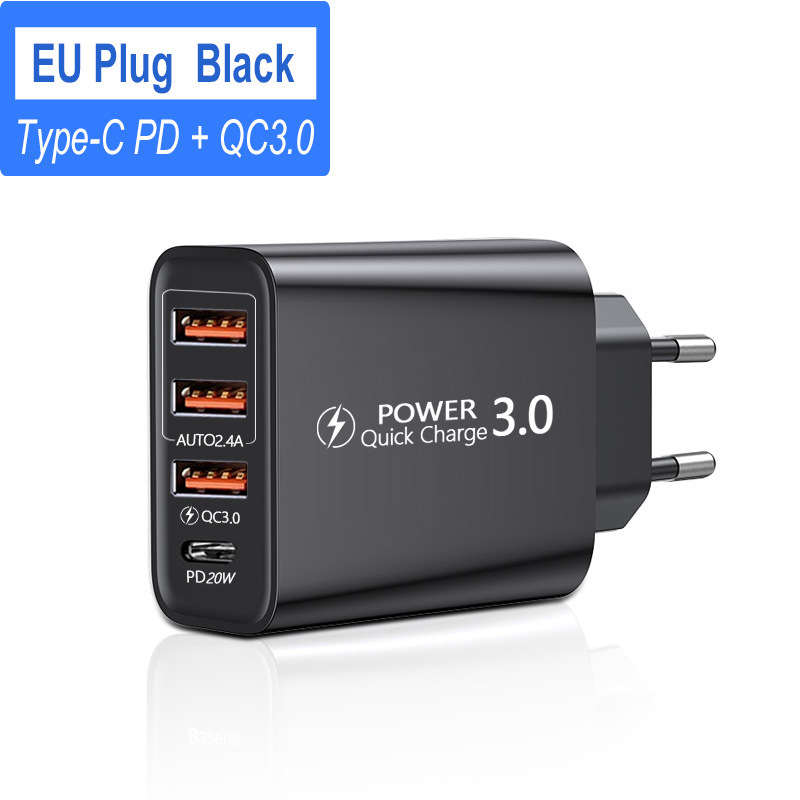U.S. And European 3USB Mobile Phone Adapter - Image 2
