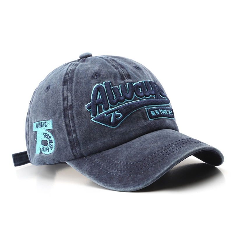 Letter Embroidery Baseball Cap Adjustable Size For Running Sports Workouts And Outdoor Activities Hat - Image 10