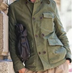 European And American New Monochrome Men's Tooling Uniform Top
