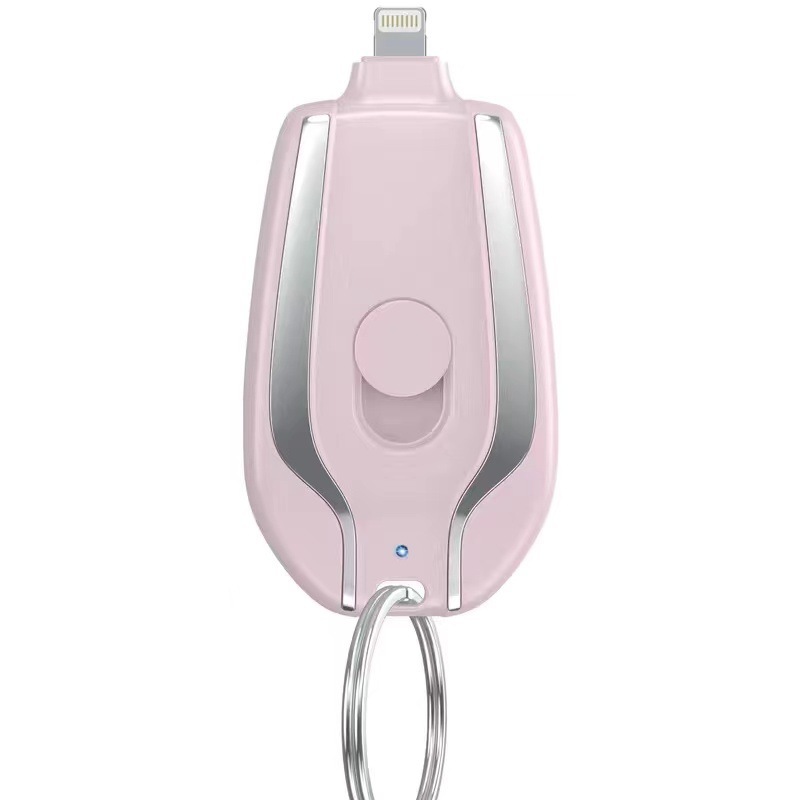 Keyring Charging Bank Wireless Portable 1500 Mah Emergency Power Supply Telescopic Small Mobile Power Supply - Image 4