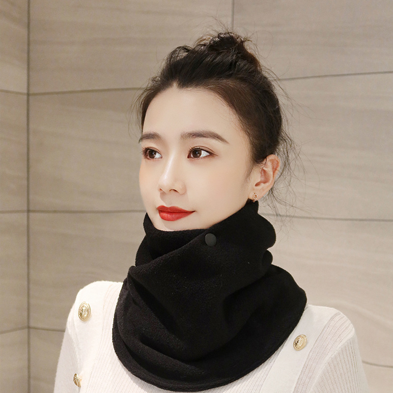 Women's Warm Plush Scarf Ins Cute And Versatile - Image 7