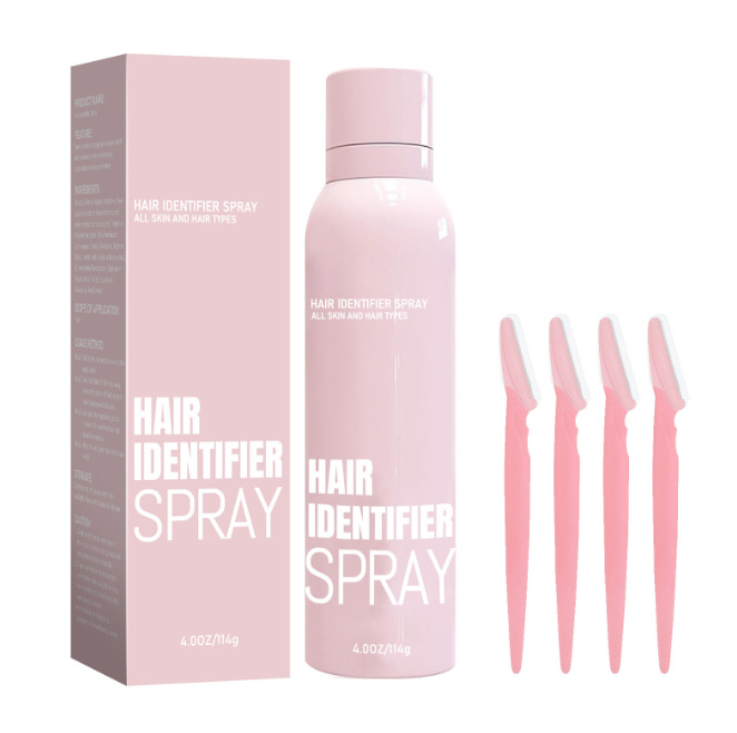 Hair Identifier Spray Set For Face Shaving Moisturizing Dermaplaner Spray For Face Shaving Skin Care - Image 8