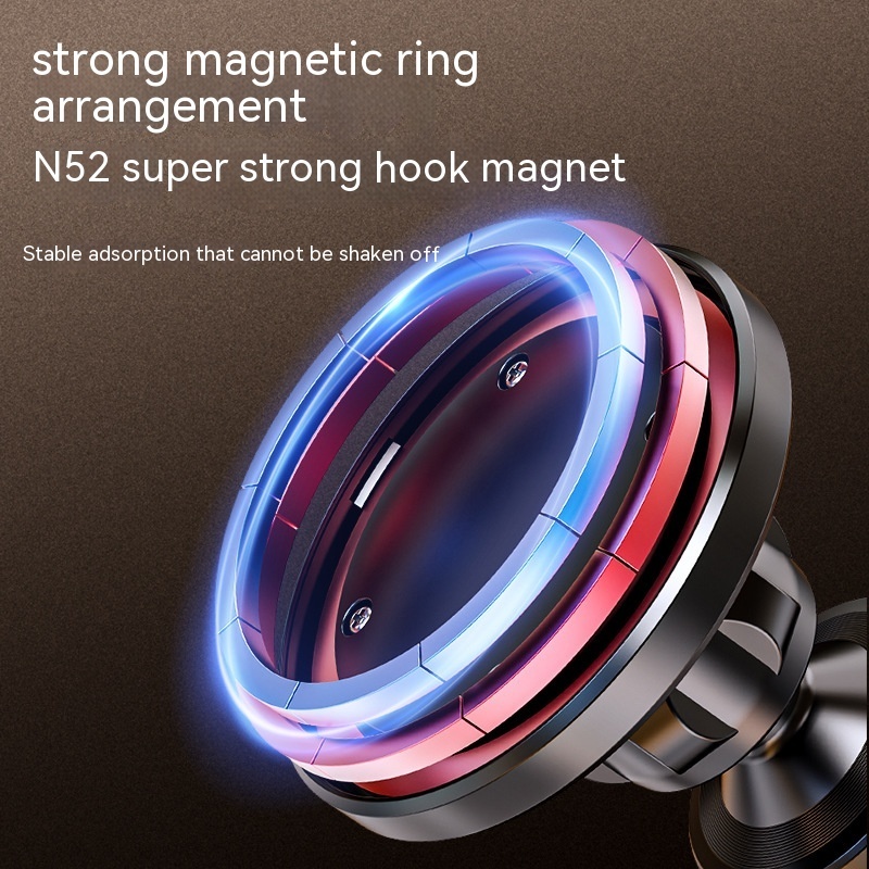 Bracket Gym Kitchen Bathroom Magnetic Suction Bracket Can Rotate 360 Degrees Portable Phone Holder - Image 6