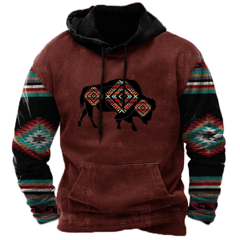3D Printing Sweater Men's Street Sports Fashion Hoodie Clothes - Image 9