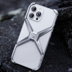 Aluminum Alloy Case New Hollow-out Frameless Heat Radiating Phone Shell