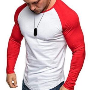 Men's Colorblock Long Sleeve Top