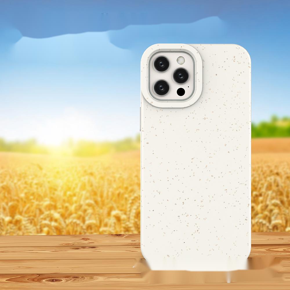 Wheat Straw PLA Environmentally Friendly Fully Degradable Mobile Phone Case
