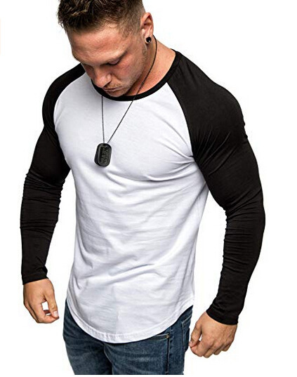 Men's Colorblock Long Sleeve Top - Image 4