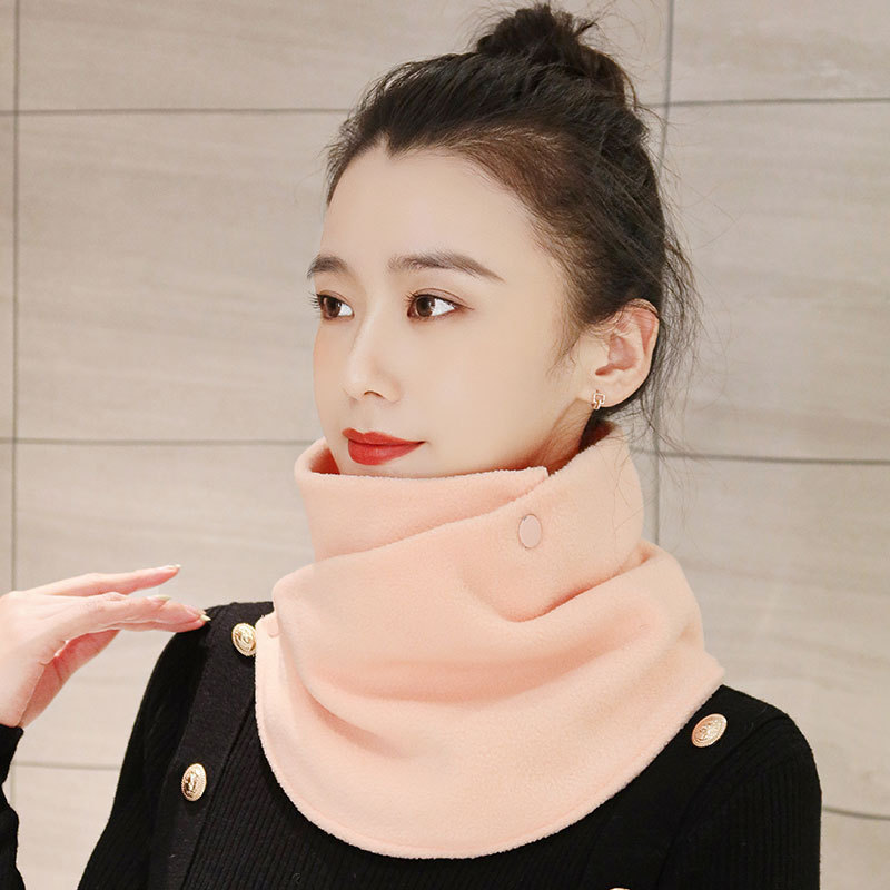 Women's Warm Plush Scarf Ins Cute And Versatile - Image 2