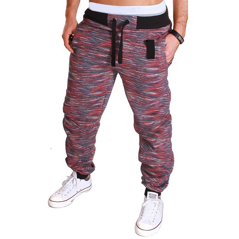 Camouflage Pants Men Hip Hop Casual Pants Loose Trousers Fashion Urban Mid Waist Pants - Image 5
