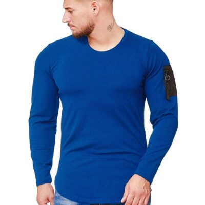 Casual Fashion Trend Men's Long Sleeve T-Shirt