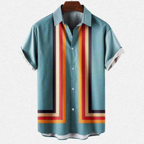 Men's Stylish Printed Hawaiian Shirt