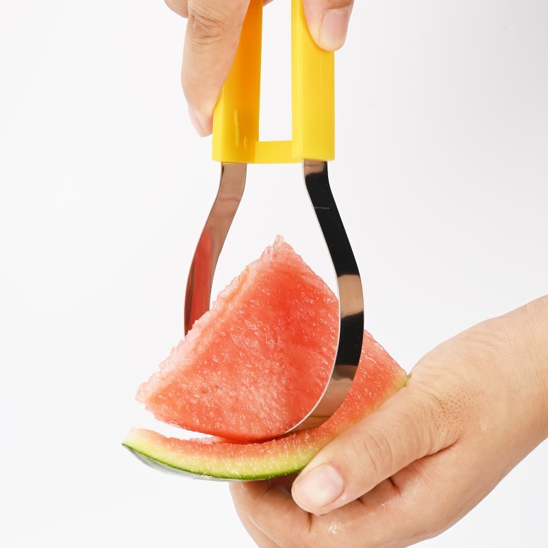 Professional 4 In 1 Stainless Steel Watermelon Cutter Fruit Carving Tools Set,Fruit Scooper Seed Remover Watermelon Knife For Dig Pulp Separator Fruit Slicer, Melon Baller Scoop Set - Image 8