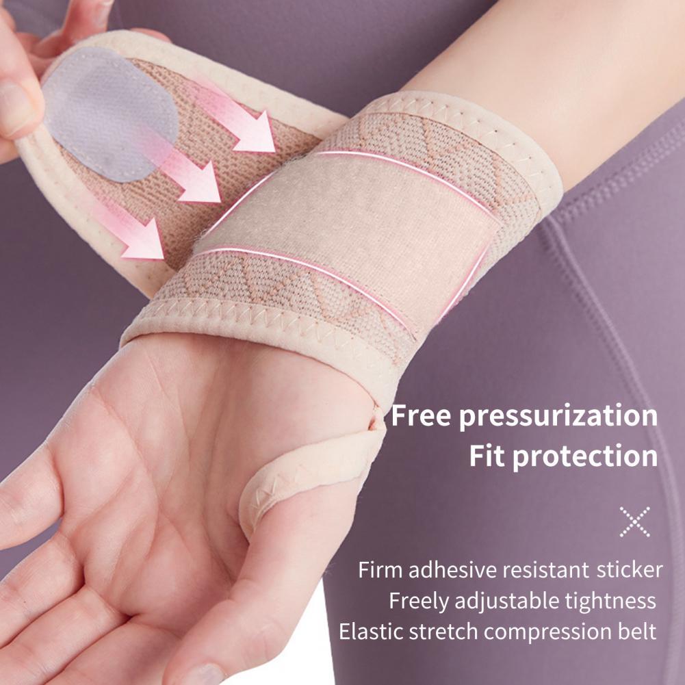 Wrist Brace Carpal Tunnel For Men And Women Fit, Lightweight Adjustable Wrist Support Brace For Tendinitis, Sprains Arthritis, Pain Relief, Compression Wrist Wrap For Sports, Workout And Daily Use - Image 2