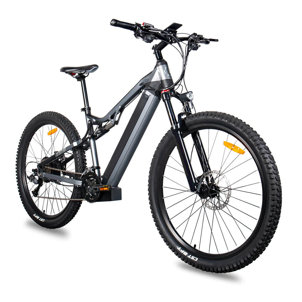 Red 500W Electric Ebike - 27.5 Inch Electric Mountain Bicycle 48V 27 Speed - Bafang Motor - Image 3
