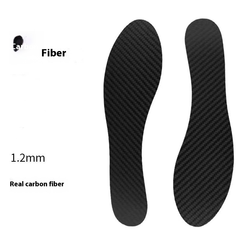 Full Palm Carbon Fiber Insoles Arch Support Shoeboard - Image 4
