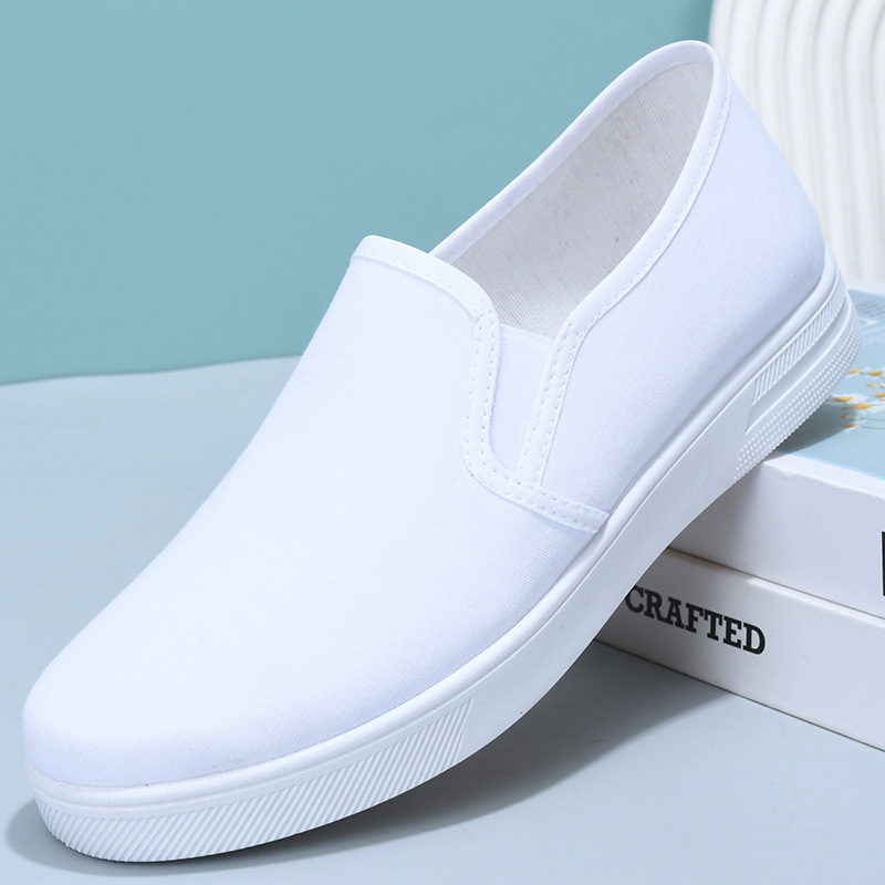 White Work Nurse Shoes Slip-on Non-slip Wear-resistant - Image 4