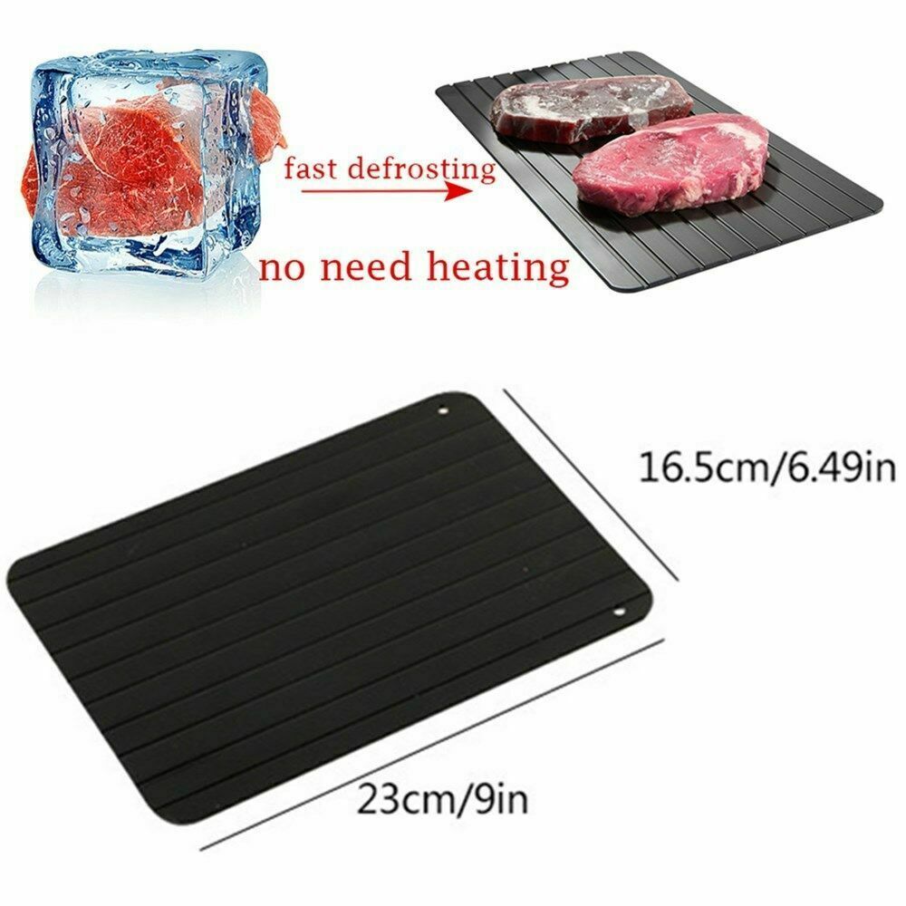 Fast Defrost Tray Fast Thaw Frozen Food Meat Fruit Quick Defrosting Plate Board Defrost Tray Thaw Master Kitchen Gadgets - Image 4
