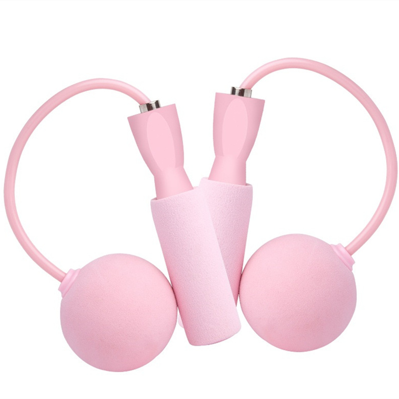 Training Jump Rope Set Fitness Jump Ropes And Silicone Handles For Women Men Kids With Speed Cordless Ball Adjustable Anti-Tangle PVC Wire Rope For Fitness Crossfit Indoor Outdoor Workout - Image 5