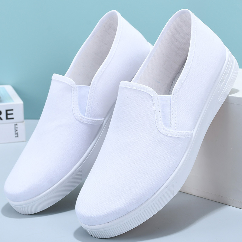 White Work Nurse Shoes Slip-on Non-slip Wear-resistant - Image 6