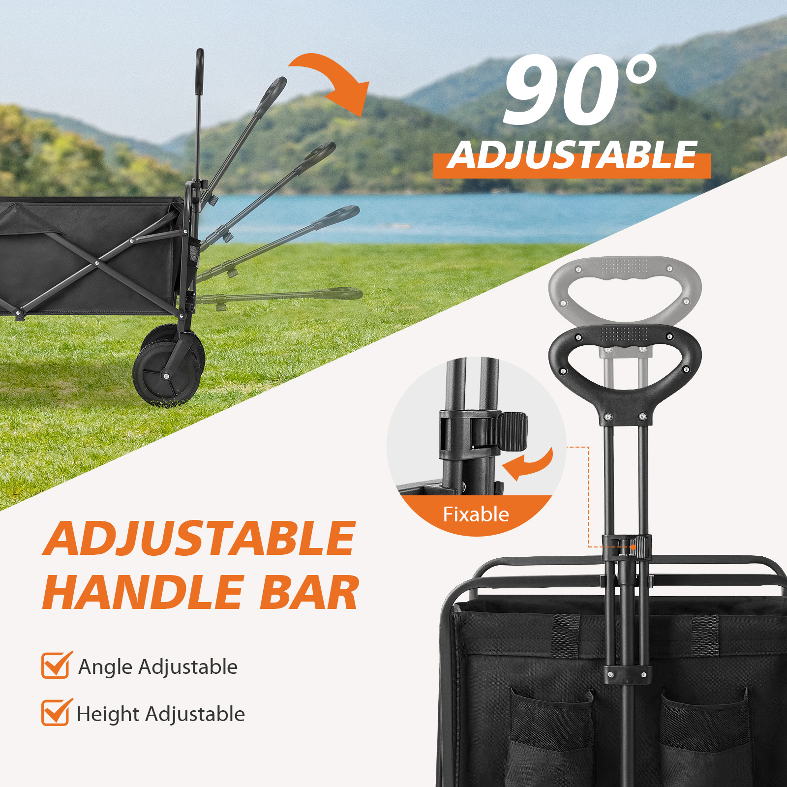 Foldable Carriage For Camping And Shopping - Image 6