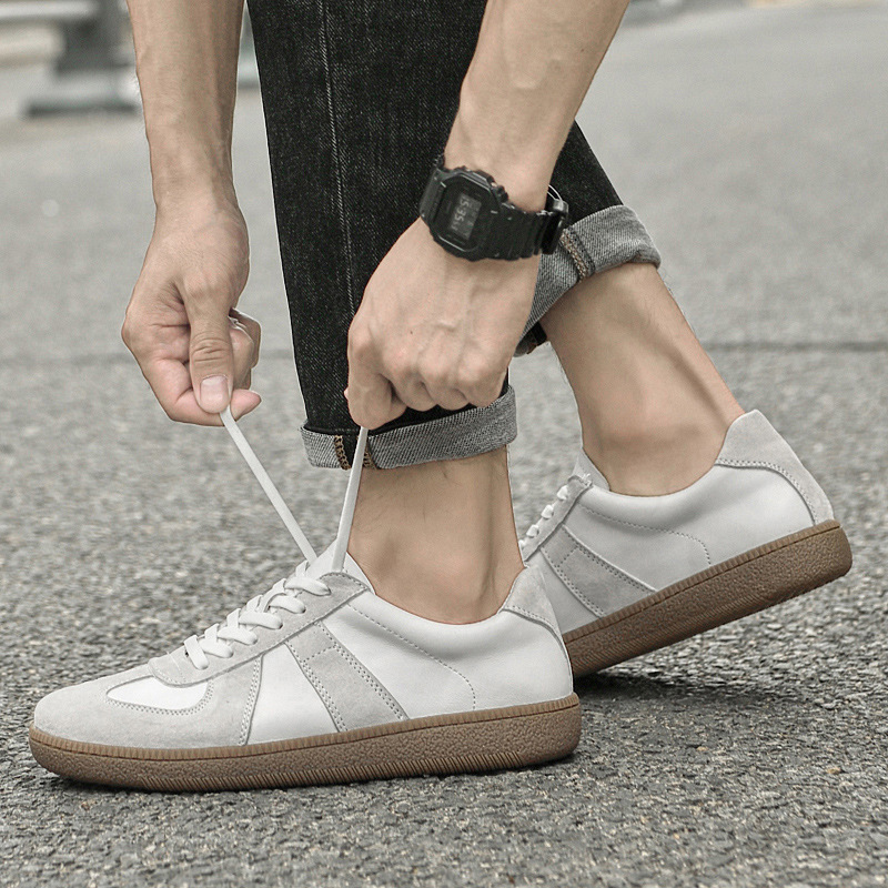 Business Casual Leather Shoes Loafers Men