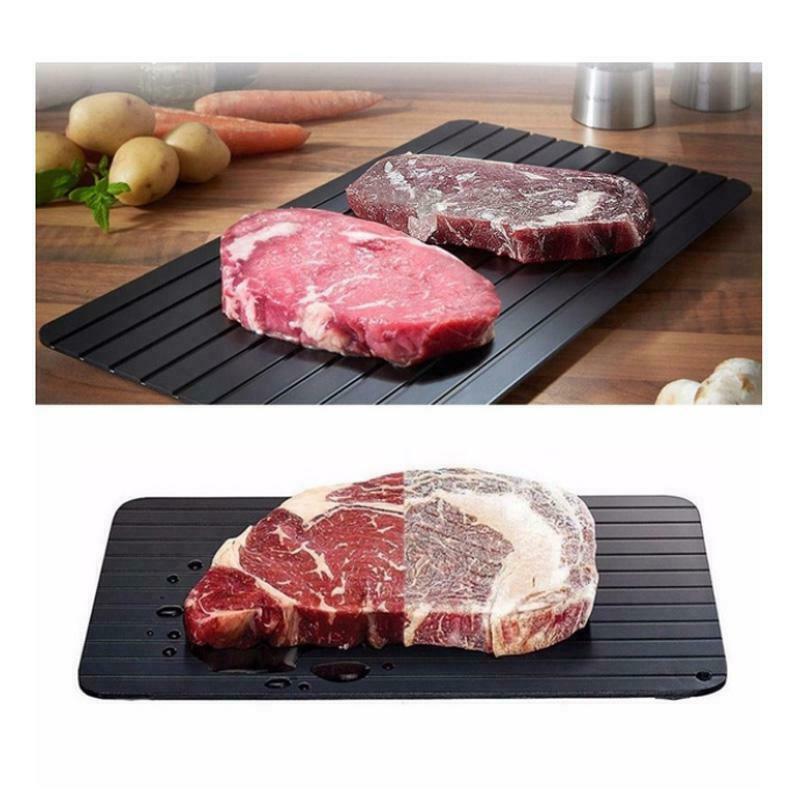 Fast Defrost Tray Fast Thaw Frozen Food Meat Fruit Quick Defrosting Plate Board Defrost Tray Thaw Master Kitchen Gadgets - Image 3
