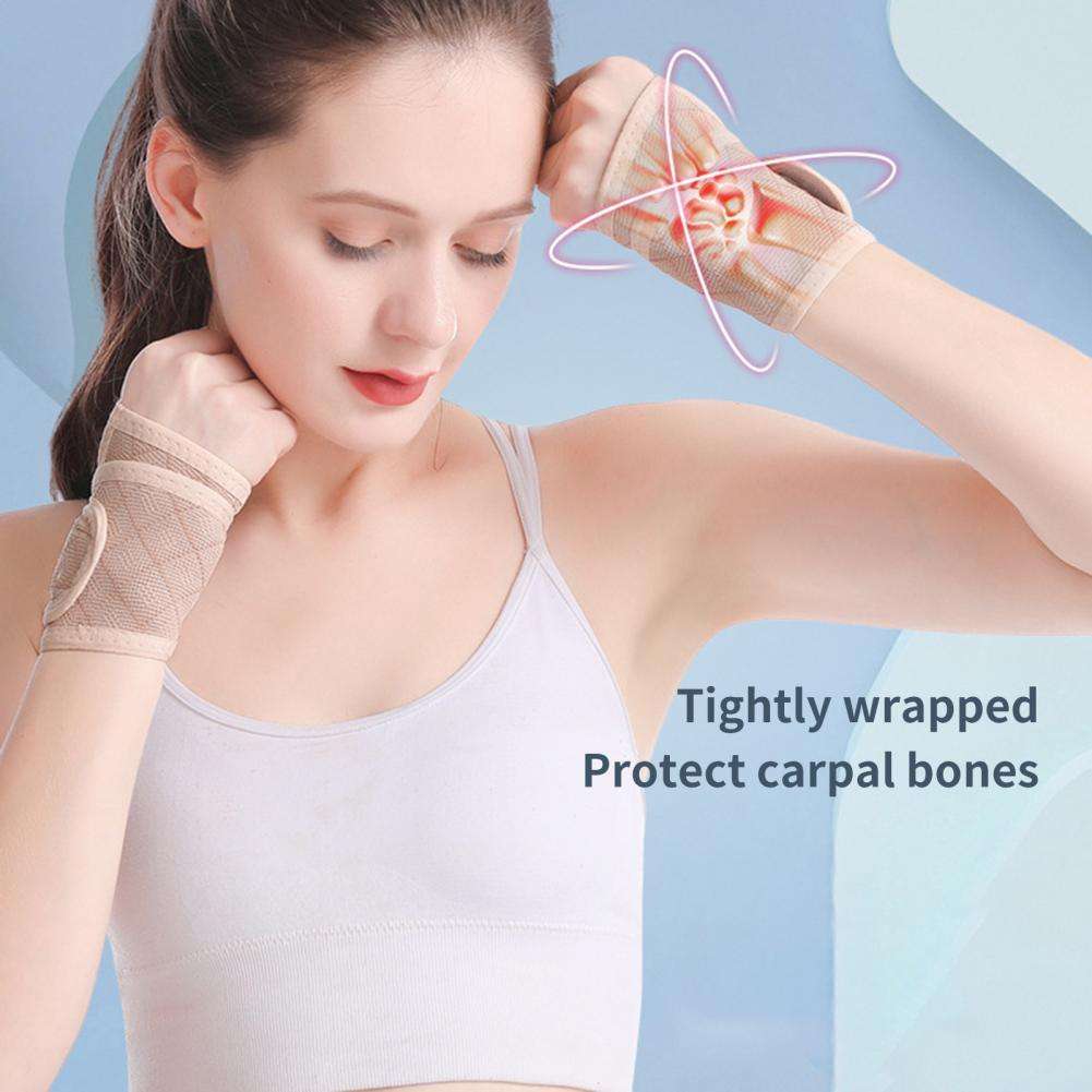 Wrist Brace Carpal Tunnel For Men And Women Fit, Lightweight Adjustable Wrist Support Brace For Tendinitis, Sprains Arthritis, Pain Relief, Compression Wrist Wrap For Sports, Workout And Daily Use - Image 5