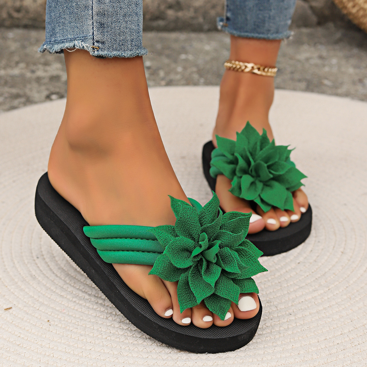 Flip Toe Flip-flops Female Plus-sized Plus-sized - Image 6