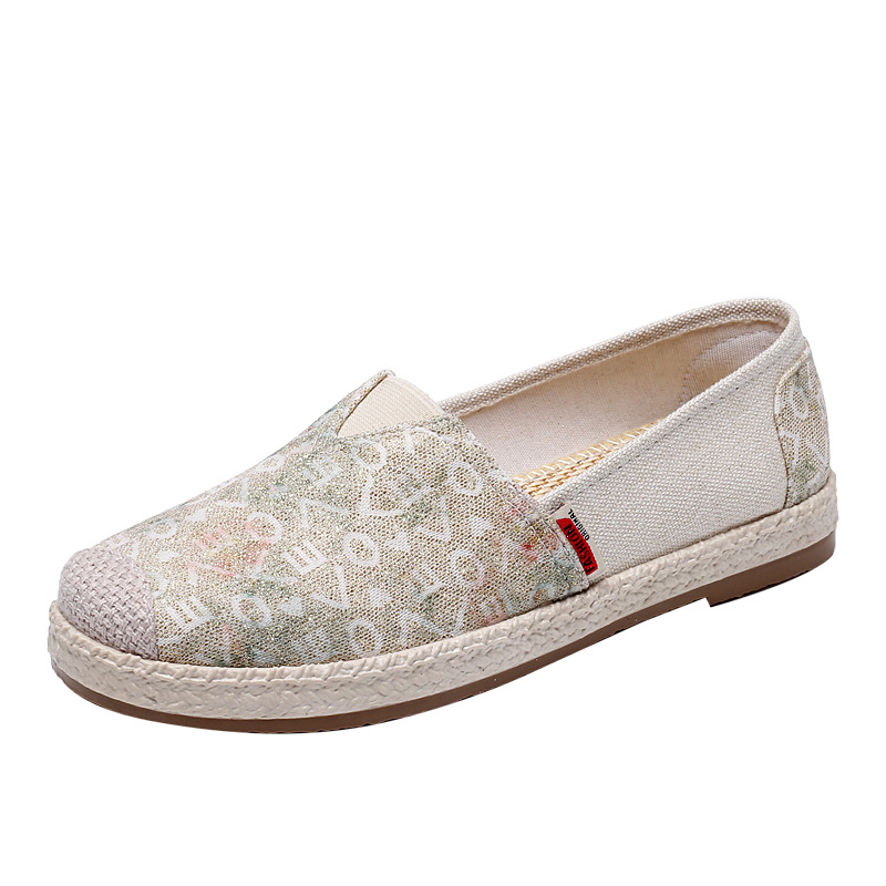 Slip-on Oversized Women's Casual Canvas Shoes - Image 5