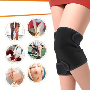 Warm Heating Knee Pads Self-Heating Magnet Therapy With 2x16 Energy Non-Electric Relieve Cold Knees And Prevent Old Cold Legs