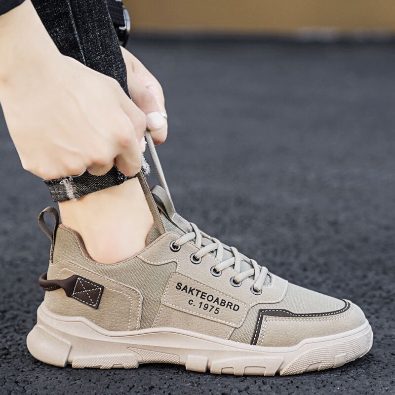 Trendy Retro Korean Type Men's Outdoor Shoes - Image 3