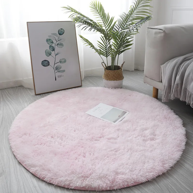 Super Soft Plush Round Rug Mat Fluffy White Carpets For Living Room Home Decor Bedroom Kid Room Decoration Salon Thick Pile Rug - Image 10