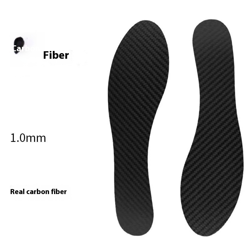 Full Palm Carbon Fiber Insoles Arch Support Shoeboard - Image 2
