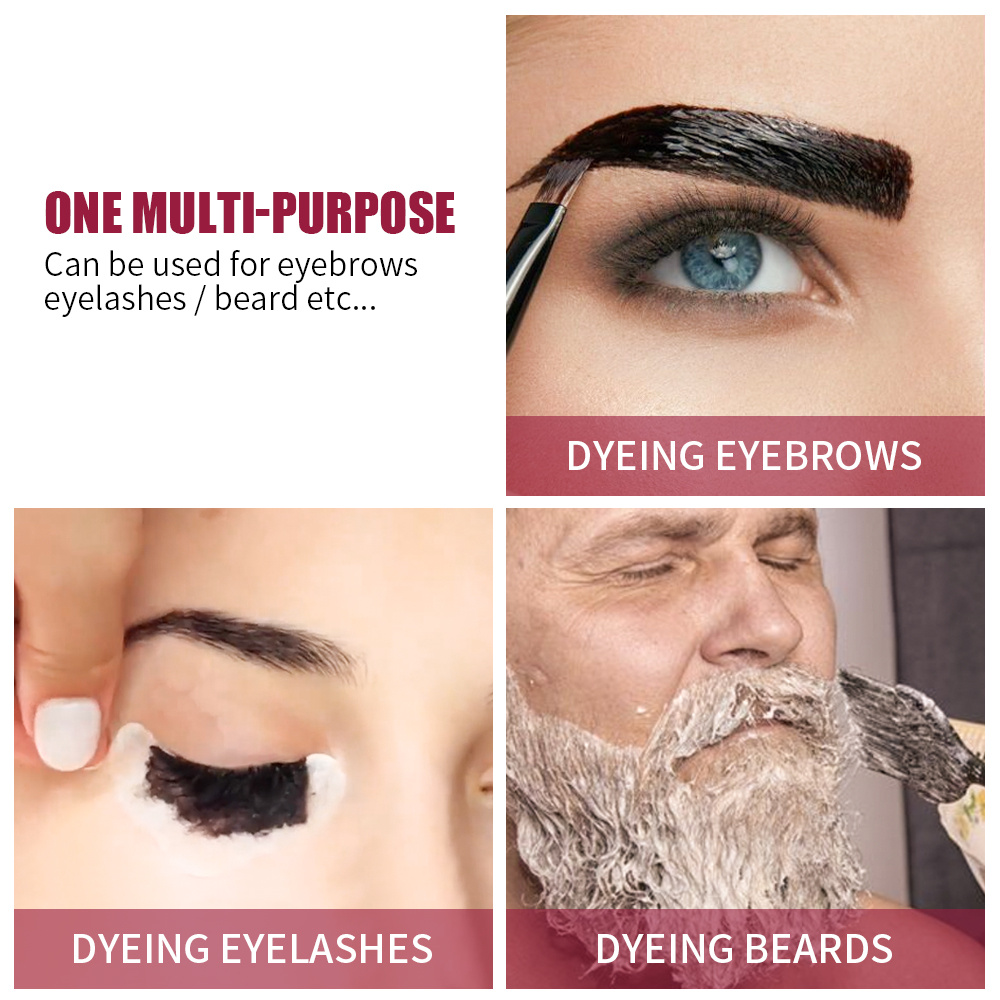 ICONSIGN Eyelash Eyebrow Dye Tint Kit Brow Lamination Mascara Lift Tinting Tattoo Dye Eyes Makeup Tools - Image 5