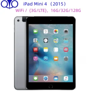 Unlocked Original Apple iPad mini 4（2015）WiFi/3G LTE 2GB RAM 16GB/32GB/128GB ROM Chip A8 7.9‘’ Tablet 95% New