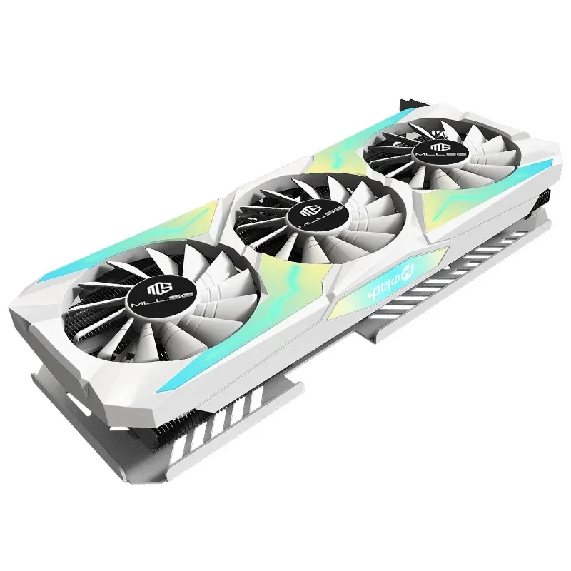 USED Graphics Card RTX 3070 8GB Placa De Video NVIDIA GPU 12Pin GDDR6 256bit HDMI*1 DP*3 PCI-E 4.0 x16 rtx3070 8gb Gaming white - Image 3