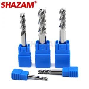 Milling Cutter Alloy Coating Tungsten Steel Tool By Aluminum HRC50 Cnc Maching 3 Blade Endmills Top SHAZAM Wood Milling Cutter