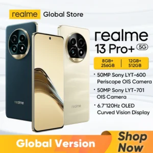 realme 13 Pro Plus Smartphone Global Version Snapdragon 7s Gen 2 5G Chipset Sony LYT-600 Periscope OIS Camera AI Imaging NFC